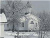 Exterior Church View in Winter