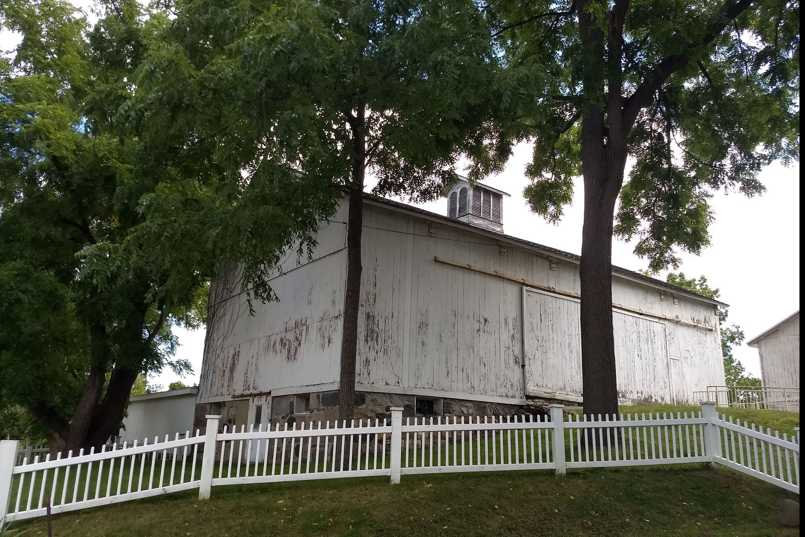 North Barn, view from 8 Mile Road