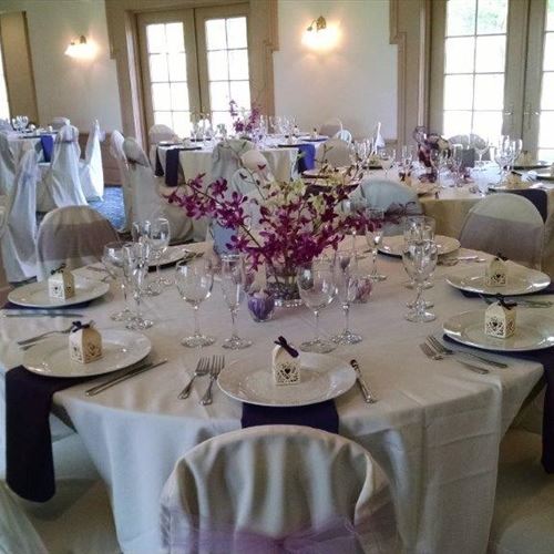 Decorated Dining Area Example in the Alexander Blue House