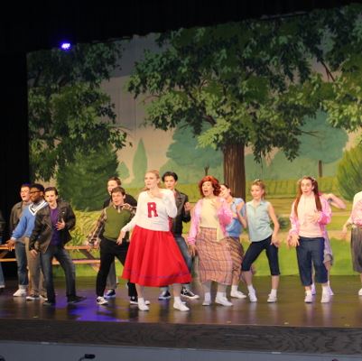 Students Performing Grease Musical 2