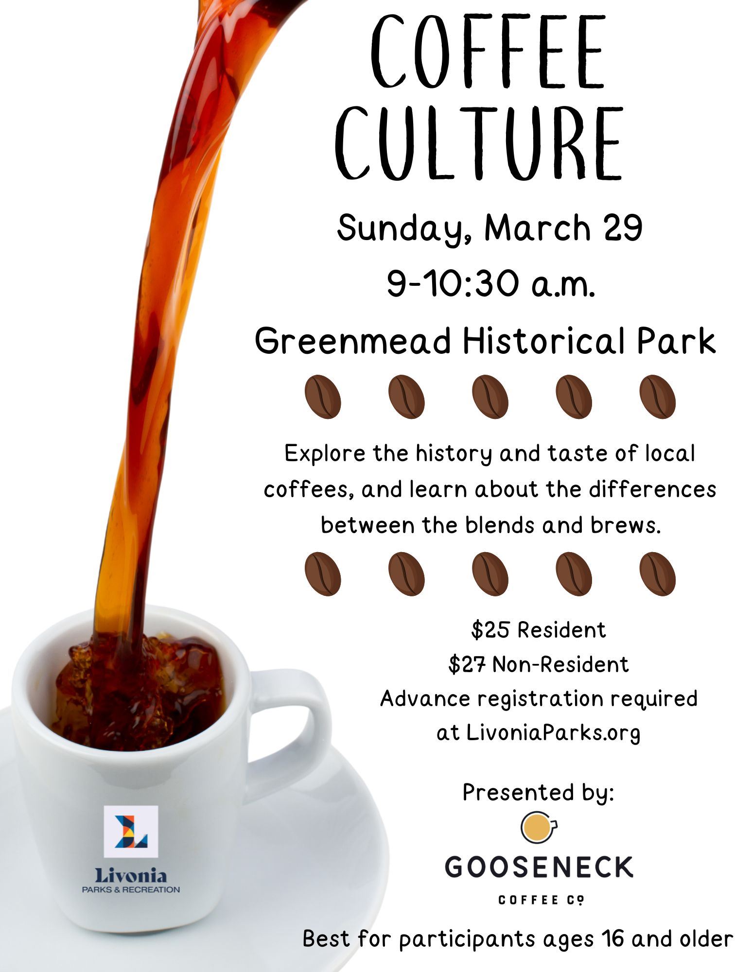 Coffee Culture - March 29, 2026 Flyer