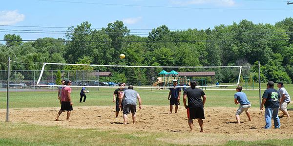 Sand Volleyball at Rotary Park 