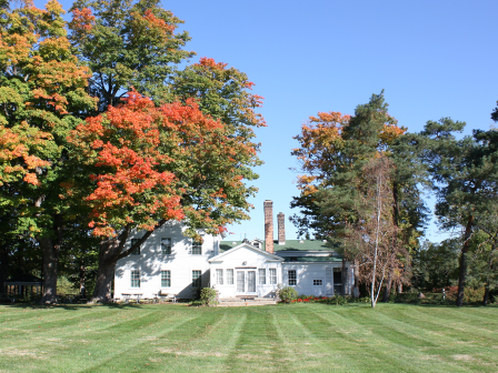 Greenmead Grounds with a House in the Background